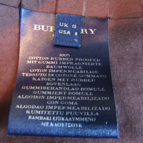 BURBERRY Double-breasted  Dark Brown Trench Coat 8 - Picture 8 of 10